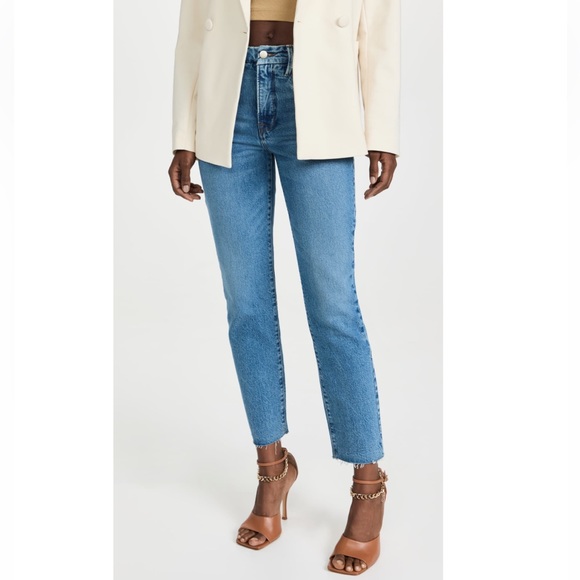 NWT Good American Good Vintage Frayed Hem in Indigo116 2 / 26 - Picture 2 of 14